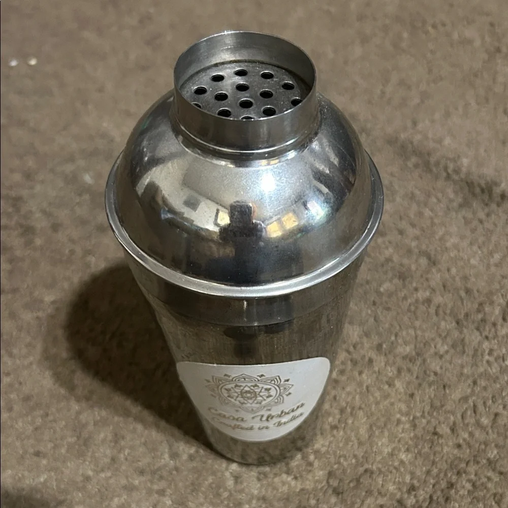 Silver Cocktail Shaker Set